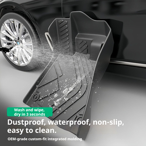พรมปูพื้นรถยนต์แบบ 3 มิติ TPE กันลื่น ป้องกันทุกสภาพอากาศ สำหรับรถยนต์ Tucson L ปี 24-25 พร้อมพรมปูท้ายรถ - Product Image 2