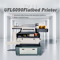 Impresora UV Plana 6090 Más Vendida, 3 Cabezales de Impresión I3200, Impresora UV de 60*90cm para Impresión en Acrílico, Madera y Metal