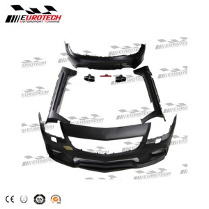 Haute qualité SLK55 Bodykit <span class=keywords><strong>AM</strong></span> G Style SLK55 jupes latérales de pare-chocs avant pour R172 Style 2013-2016 ans - Product Image 3