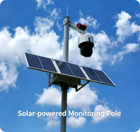 Kit d'alimentation solaire 12V DC 120W 60AH, système d'énergie solaire hors réseau pour caméra de sécurité extérieure, surveillance CCTV