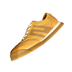 Baskets respirantes en cuir véritable pour hommes, style rétro ajouré, chaussures décontractées à talon plat, couleur unie, lacets avant, idéales pour la marche - Product Image 5