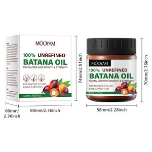 Marque privée OEM 100% <span class=keywords><strong>masque</strong></span> capillaire crème à l'huile de batana non raffinée nourrissant fortifiant hydratant Anti-chute de <span class=keywords><strong>cheveux</strong></span> réparation lisse - Product Image 6