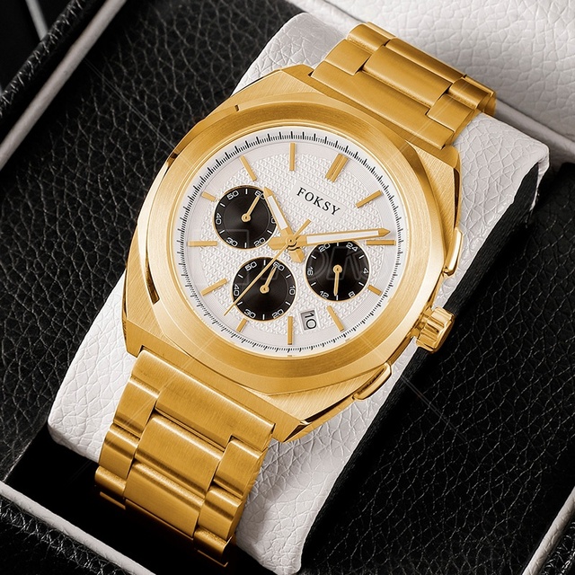 Orologio Da Uomo Polso Svizzero Di Lusso Marca Original Luxury Watch