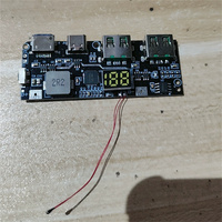 Module de batterie externe à charge rapide bidirectionnelle 22,5 W QC4+PD3.0 double Type-C double USB avec affichage numérique pour circuit imprimé de batterie externe DIY
