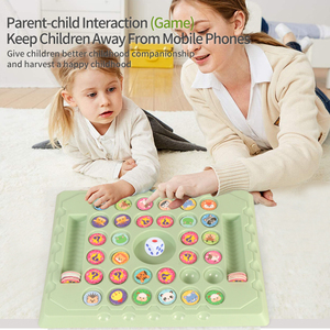 パズル楽しい反転チェス子供たちが同じチェスゲームを探している親子インタラクティブボードゲーム動物反転チェスおもちゃ - Product Image 4