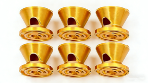 Shan Bao 6WX Cangkir Senter LED Aluminium yang Dapat Diganti, Cangkir Reflektif, Busur Reflektif Pendek - Product Image 1