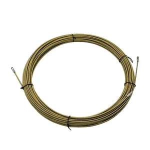 30m de diámetro 4,0mm Fish Tape Spring Steel Extractor de cable eléctrico Accesorios de cableado para gestión de cables