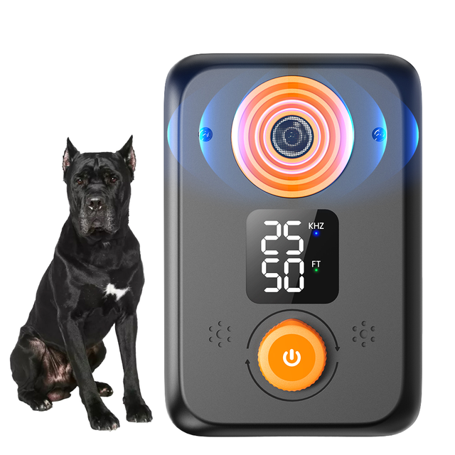 For Fashion Plastic Upgraded Ultrasonic Outdoor Indoor Wireless Rechargeable Dog Training Device with Eco-Friendly Bark Control
