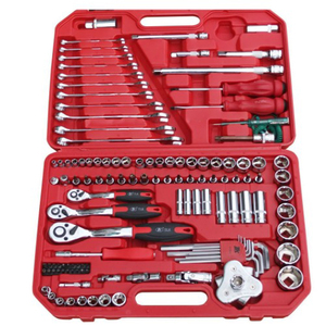 155-Piece Auto Repair <b>Tool</b> Kit Vehicle <b>Tools</b> Including Socket Ratchet Wrench Set for Car - Product Image 3
