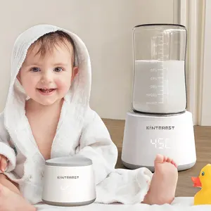 2023 novo bebê tendência de produto do bebê garrafas inteligentes do aquecedor de leite