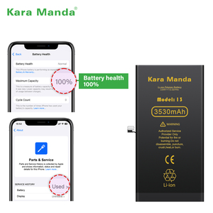 Kara Manda OEM <span class=keywords><strong>New</strong></span> 0 Chu Kỳ Chẩn Đoán 100% Khỏe Mạnh Cho Iphone 13 Pin Với Dung Lượng Cao Không Có Hàn Pin Điện Thoại - Product Image 1