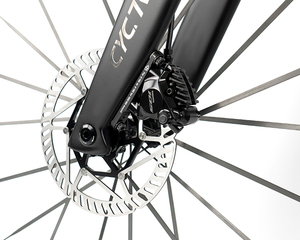 Juego de Ruedas de Carbono R18 de 24 Velocidades 700c Aero Racing Ultralight Fiber para Bicicleta de Carretera R18 (Edición Racing) con Cuadro de Fibra de Carbono - Product Image 5