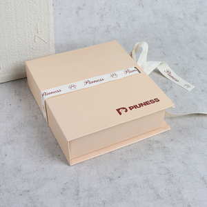 Luxury Custom Design Recycled Paper Cardboard <b>Gift</b> <b>Box</b> Packaging with Ribbon - Product Image 1