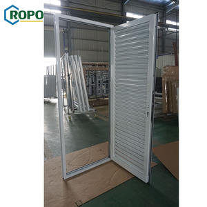 As2047 Extérieur Moderne Verre Anti-Ouragan Swing Casement Français <span class=keywords><strong>Pas</strong></span> <span class=keywords><strong>Cher</strong></span> Cadre En Alliage <span class=keywords><strong>D</strong></span>'aluminium Conception Persienne <span class=keywords><strong>Porte</strong></span> <span class=keywords><strong>D</strong></span>'<span class=keywords><strong>entrée</strong></span> - Product Image 3