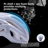 Casque de vélo pour adultes, respirant, pour VTT, vélo de route, vélo pliant, vélo d'équilibre, en matériau PC, demi-casque anti-collision