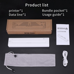เครื่องพิมพ์ลายฉลุสักแบบพกพาไร้สาย เครื่องถ่ายโอนลายภาพแบบความร้อน - Product Image 6