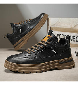 <b>Mens</b> British Style Mesh Upper Oxfords Lace-Up Round Toe Formal Office <b>Shoes</b> Breathable Lightweight Anti-Slip Waterproof - Product Image 4