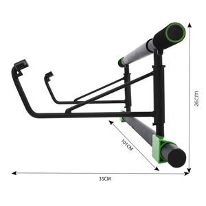 Barra per <span class=keywords><strong>trazioni</strong></span> da <span class=keywords><strong>porta</strong></span> in acciaio, portatile, pieghevole e regolabile, attrezzatura fitness per casa - Product Image 5