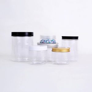 Hot Sale <b>Cookies</b> Container Empty 100ml 150ml 250ml 300ml 500ml 800ml Plastic <b>Jar</b> - Product Image 1