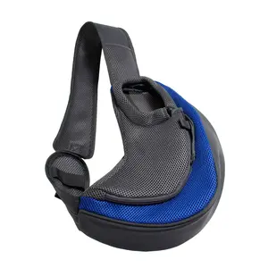 Bolsa de transporte para perros, bolso de hombro para mascotas, cinturón de seguridad, bolsa de transporte para perros, bolsillo frontal para mascotas, correa acolchada ajustable