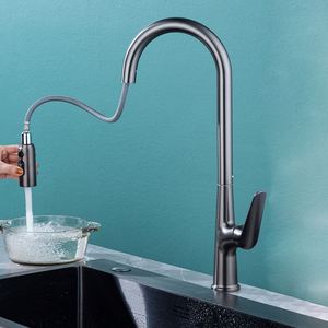 <span class=keywords><strong>Robinet</strong></span> de cuisine Oubao monocommande cascade robuste pour évier, avec filtre à eau 3 voies, finition blanche - Product Image 2
