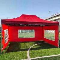 Tente de camping automatique 10x20 avec auvent pour 8 personnes, idéale pour les mariages et événements commerciaux, tente extérieure 20x20 avec parois