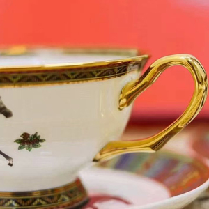 Wholesale Luxury Bone China <b>Dinnerware</b> <b>Sets</b> Porcelain Dinner <b>Set</b> with Horse Round Cup for Home Use and Restaurant - Product Image 3