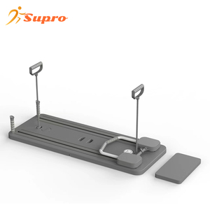 Supro, Novedades en Equipamiento Funcional para Gimnasio en Casa, Tabla de Flexiones Portátil con Deslizador para Ejercicios de Core - Product Image 4