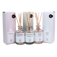Diffuseur de parfum à bâtonnets 200 ml avec huile essentielle, sans phtalates, pour la maison et le bureau, longue durée