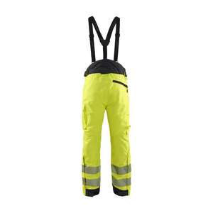 BLAKLADER - 187519773399M Hi-Vis winter <b>trousers</b> Yellow/<b>Black</b> - EAN 7330509860731 HI-VIS <b>WORKWEAR</b> - Product Image 2