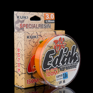 Línea de pesca en roca Kuiki Edith 3.0 100M, línea de nailon de súper alta resistencia para pesca en roca en el océano - Product Image 1