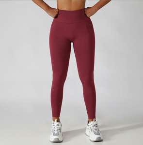 Женские бесшовные леггинсы с высокой талией - Product Image 4