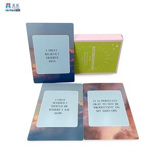 Jeu de cartes de motivation personnalisé, jeu de cartes d'affirmation personnalisé pour le coaching et le team building - Product Image 1