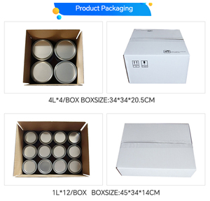 SHHCC Vernice Acrilica Nera Intensa 1K32 a Basso Prezzo per Rifinitura Barche e Auto, Bassa Nodrezza per Fornitori e Grossisti di Vernici Argento-Grigio - Product Image 6