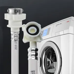 휴대용 PVC 세탁기 호스 세탁기 물 입구 호스 와셔 파이프 튜브 커넥터