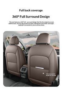 Coprisedili in Pelle per Modifica Interni Auto, Su Misura per Volkswagen <span class=keywords><strong>Tiguan</strong></span> Allspace <span class=keywords><strong>Tiguan</strong></span> L Pro 2025-2026, Accessori Auto - Product Image 3