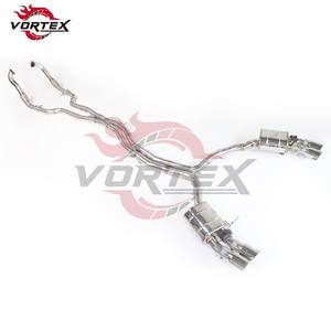 Sistema de Escape Catback de Acero Inoxidable 304 VORTEX Performance para AUDI S4 B9 B9.5 2018-2025, Silenciador Turbo Escape - Product Image 1
