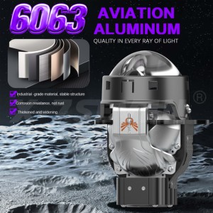 X-7SEVEN 85W Lentille de projecteur Bi-LED haute puissance 3 pouces Phare laser Mise à niveau aprè<span class=keywords><strong>s</strong></span>-vente pour véhicule modifié - Product Image 3