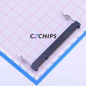 1565917-4 Memory Module Connector (DDR) SMD,P=0.6mm,Horizontal Mount Connector - Product Image 1