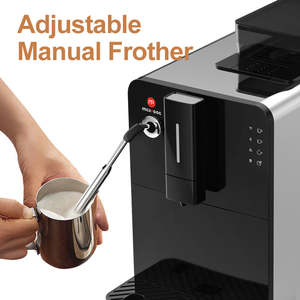 Máquina de café espresso completamente automática con WiFi inteligente, máquina de café casera italiana de acero inoxidable, espuma de <span class=keywords><strong>leche</strong></span> de vapor, sistema de cerveza <span class=keywords><strong>francesa</strong></span> GS - Product Image 2