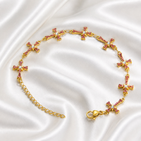 Nouveau Bracelet Ciel Étoilé en Acier Inoxydable, Design de Niche Haut de Gamme, Luxe Léger, Tendance Mode Européenne et Américaine, avec Zircon Croisé