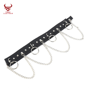 2025 Thời Trang Punk Gothic thắt lưng cơ thể chuỗi Thắt lưng dây đeo vành đai da kim loại cho phụ nữ Sản Xuất tùy chỉnh 35-45days CTC, <span class=keywords><strong>Intertek</strong></span> - Product Image 6