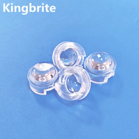 Lentilles LED de petite taille de 12 mm de diamètre, lentille optique LED à 60 degrés, compatible avec les LED P4 haute puissance