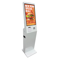 Kiosco de Autoservicio con Pantalla Táctil de 21.5 Pulgadas, Windows I3 I5 I7, para Restaurante, con Impresora