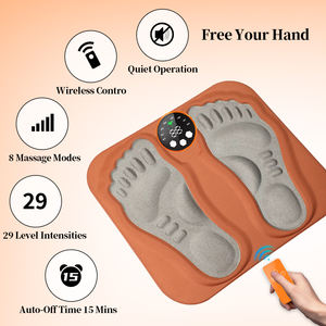 Tapis de massage intelligent multifonctionnel pour les pieds avec EMS et microcourant pulsé, contrôle des méridiens et de la minuterie pour le soin de la santé des pieds - Product Image 6