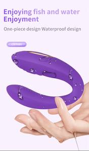 Vibrador de Silicona en Forma de U para Mujer, Estimulador de Clítoris con Control Remoto de 10 Frecuencias, Juguetes Sexuales para Adultos - Product Image 5