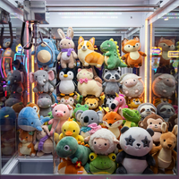 Nouvelle poupée en peluche longue de 8 pouces pour machine à griffes, jouet pour machine à attraper, vente en gros usine