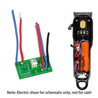 Accessoires de remplacement pour montage DIY, carte de circuit compatible avec Wahl Clipper Magic Clip Sterling Designer 100 Year 5 Star Senior