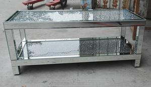 Mesa <span class=keywords><strong>de</strong></span> <span class=keywords><strong>Centro</strong></span> <span class=keywords><strong>de</strong></span> Cristal Delgada con Diseño <span class=keywords><strong>de</strong></span> Diamantes Triturados, Mesa <span class=keywords><strong>de</strong></span> <span class=keywords><strong>Centro</strong></span> <span class=keywords><strong>de</strong></span> Cristal <span class=keywords><strong>de</strong></span> Lujo para Sala <span class=keywords><strong>de</strong></span> Estar - Product Image 5