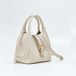 Nouveau sac à main portable pour femme en cuir véritable, sac seau élégant et luxueux en cuir véritable - Product Image 4